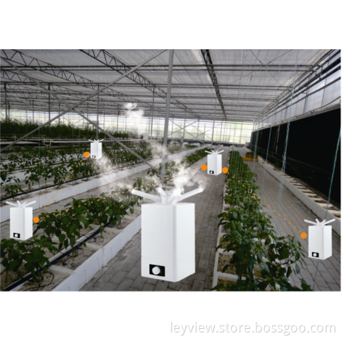 Shenzhen China wholesale online innovative products industrial ultrasonic humidifier robot with intelligent humidifying
